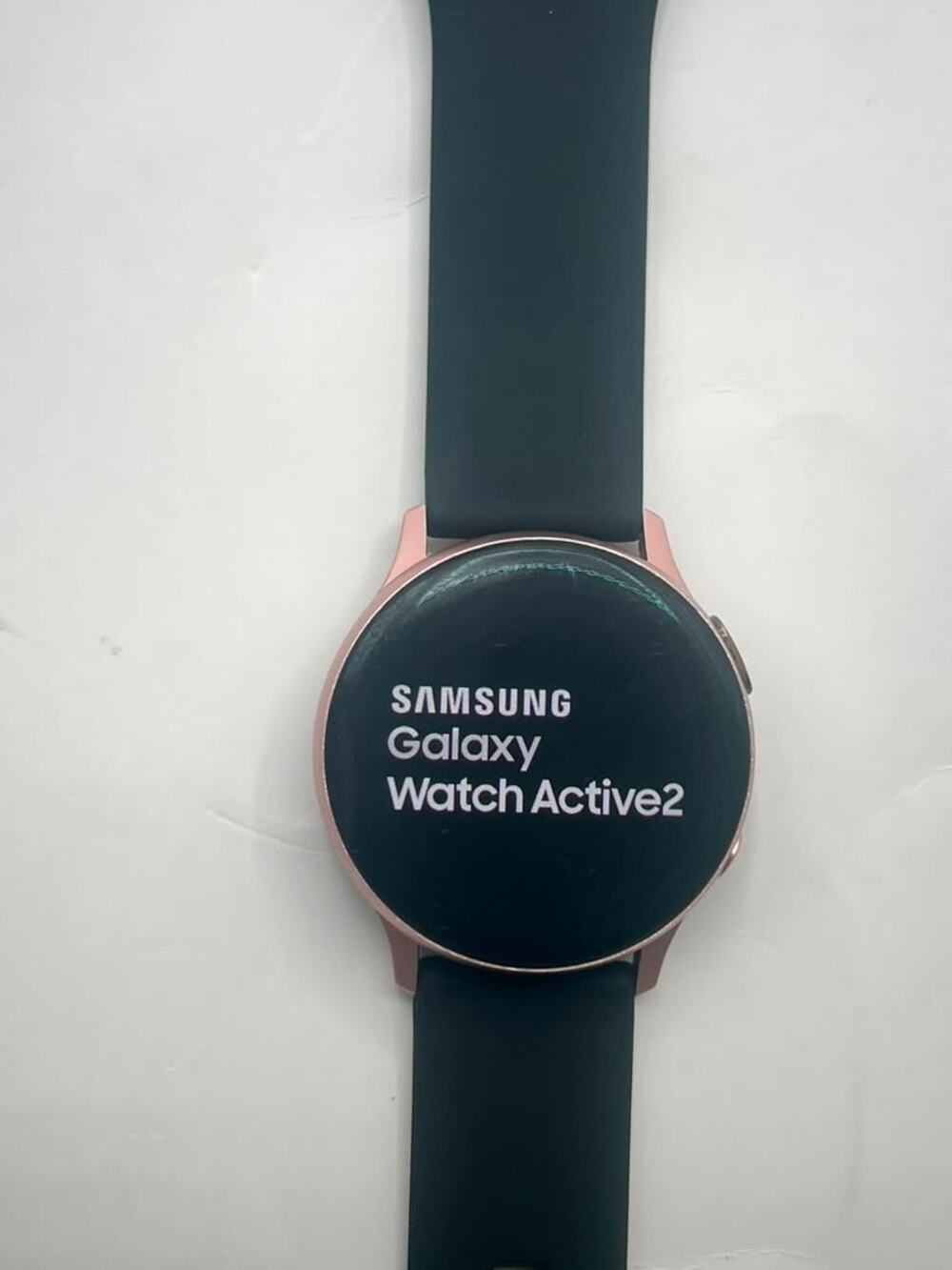 Samsung Galaxy Watch Active2 40mm SM-R830 Rose Gold Black Band Tested